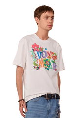 IDontSmoke Rainbow Crayon Floral Tee
(Sorona Material) - ShaLaoBan