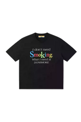 IDontSmoke Rainbow Slogan Tee
(Sorona Material) - ShaLaoBan