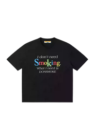 IDontSmoke Rainbow Slogan Tee
(Sorona Material) - ShaLaoBan