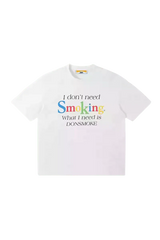 IDontSmoke Rainbow Slogan Tee
(Sorona Material) - ShaLaoBan