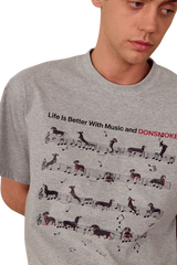 IDontSmoke Sausage Puppy Musical Sheet Tee
(Sorona Material) - ShaLaoBan