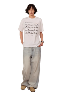 IDontSmoke Sausage Puppy Musical Sheet Tee
(Sorona Material) - ShaLaoBan