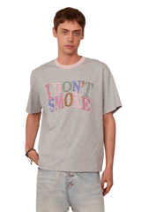 IDontSmoke Two Tone Plaid Logo Tee
(Sorona Material) - ShaLaoBan