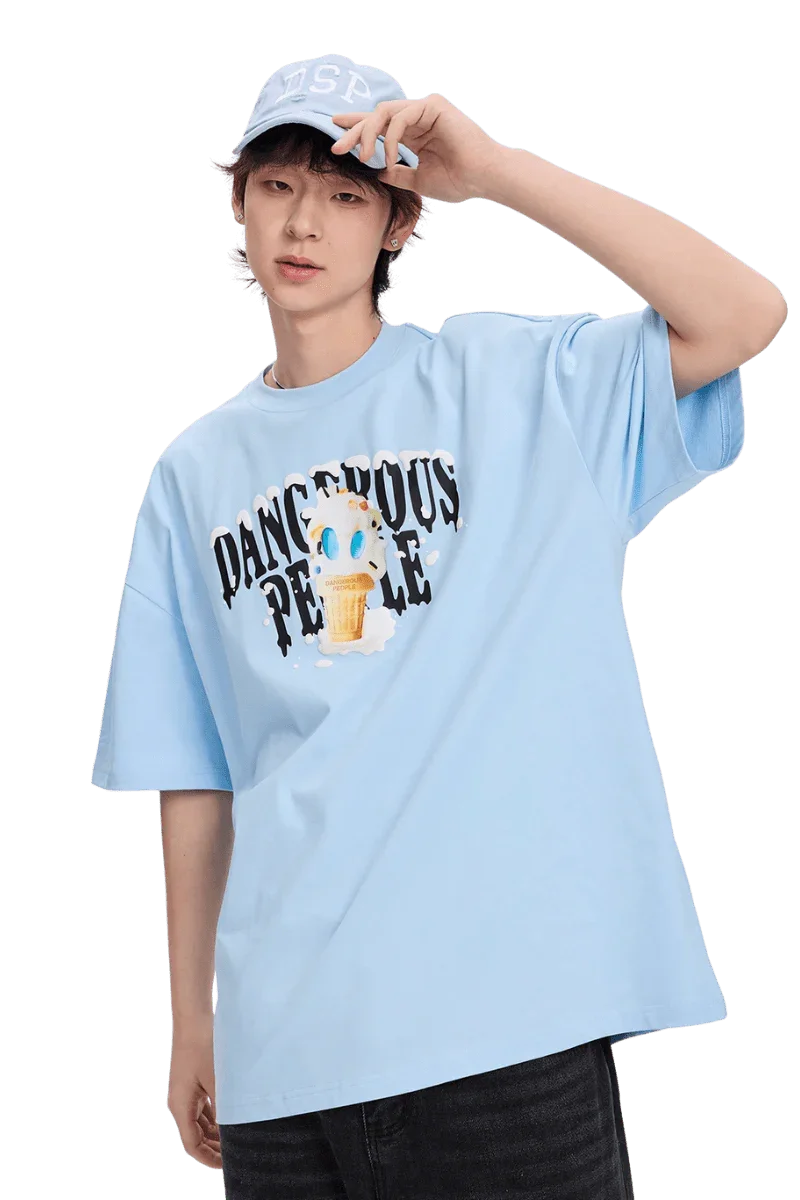 Dangerous People Ice Cream Series Tee - ShaLaoBan