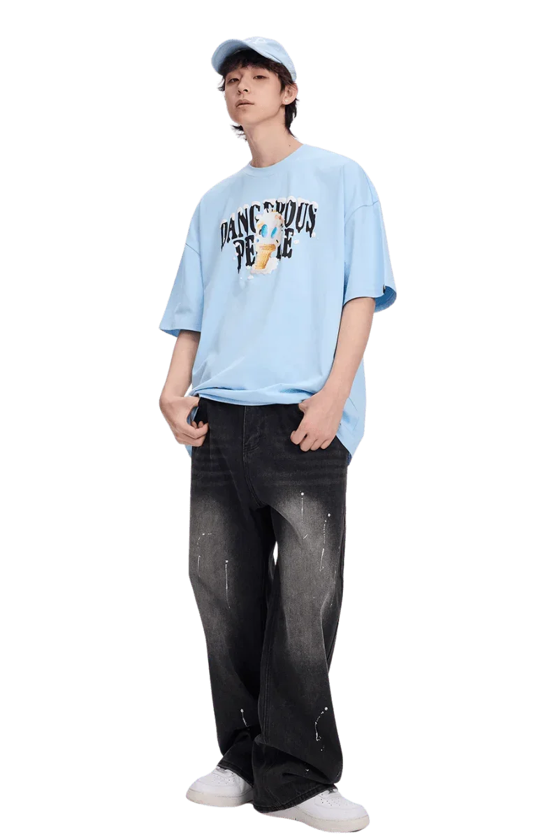 Dangerous People Ice Cream Series Tee - ShaLaoBan