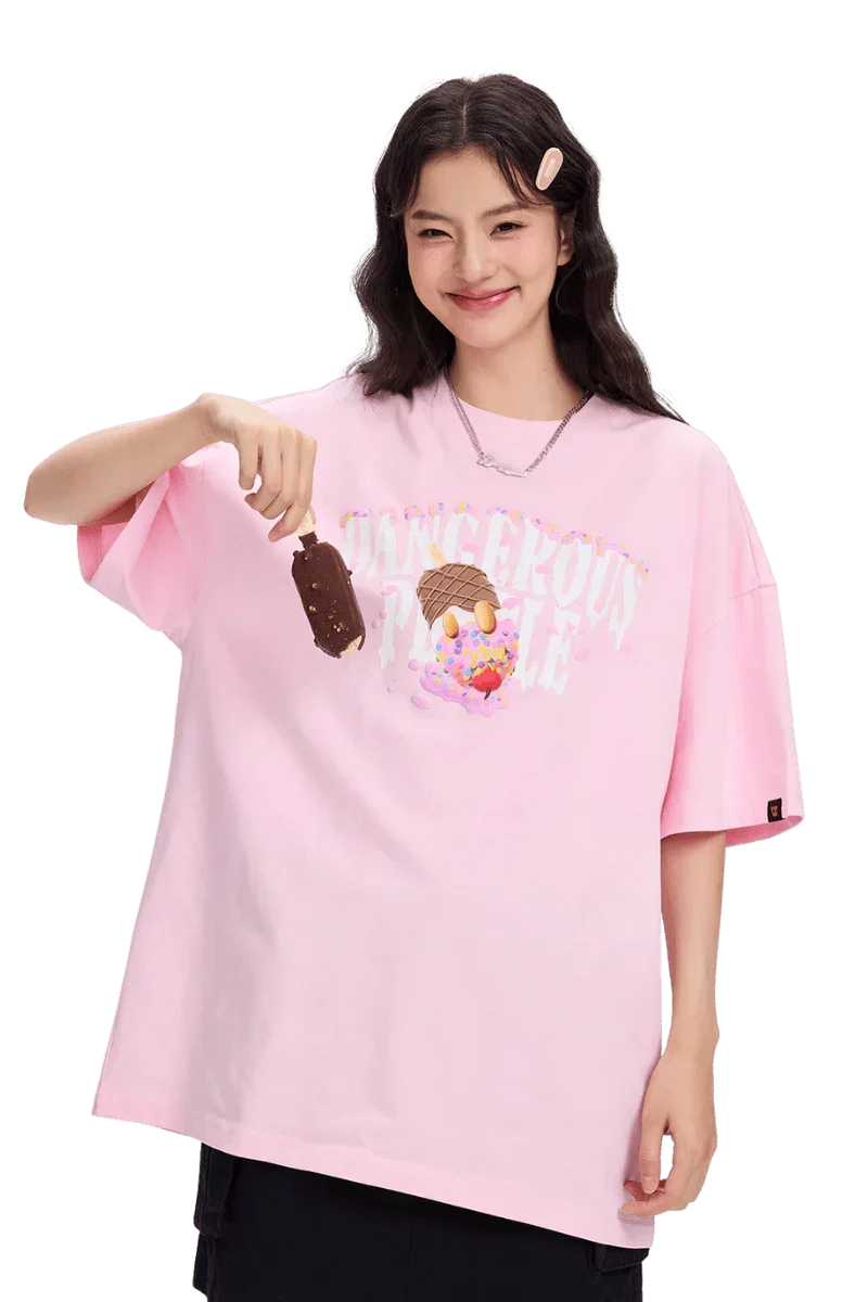 Dangerous People Ice Cream Series Tee - ShaLaoBan