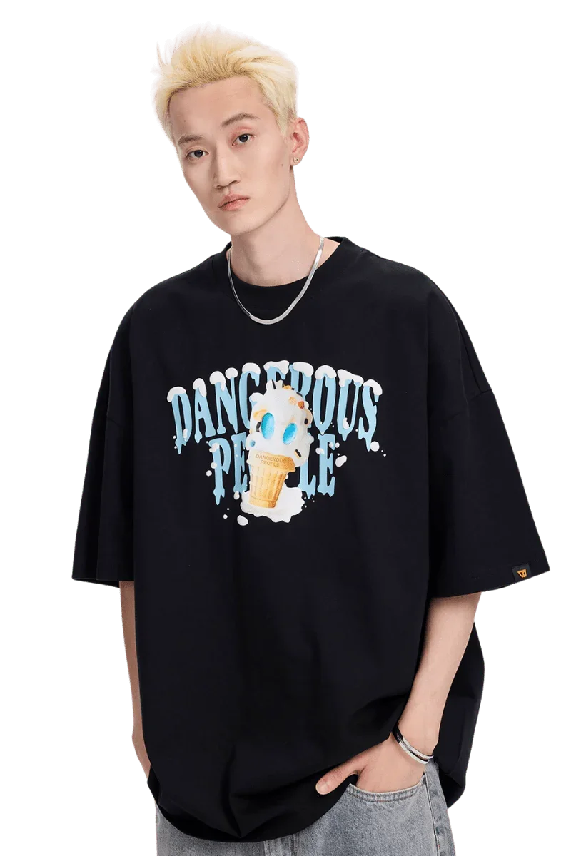 Dangerous People Ice Cream Series Tee - ShaLaoBan