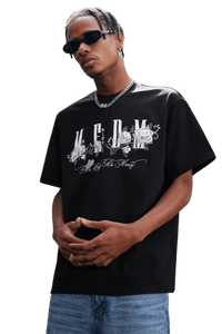 MEDM SS25 Ice Rose Embroidery Tee