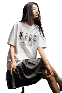 MEDM SS25 Ice Rose Embroidery Tee