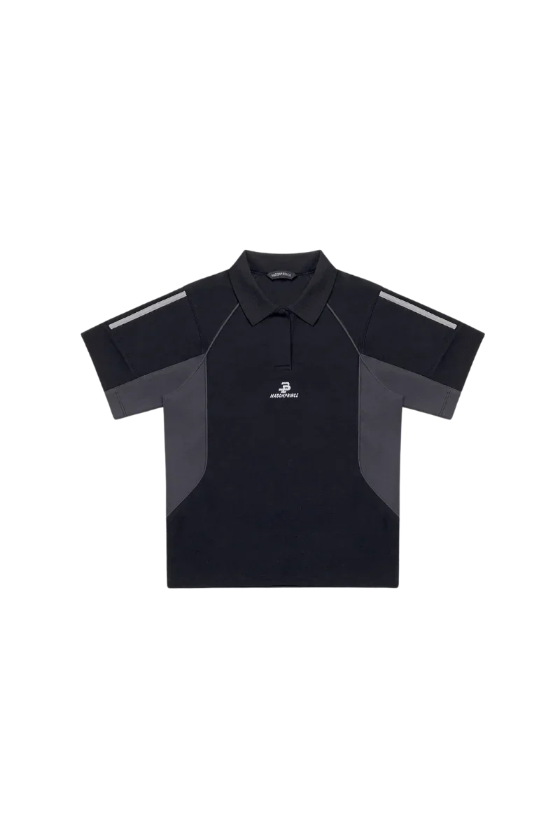 MasonPrince Knitted Sports Polo Tee
