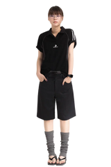 MasonPrince Knitted Sports Polo Tee