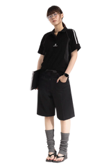 MasonPrince Knitted Sports Polo Tee