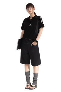 MasonPrince Knitted Sports Polo Tee