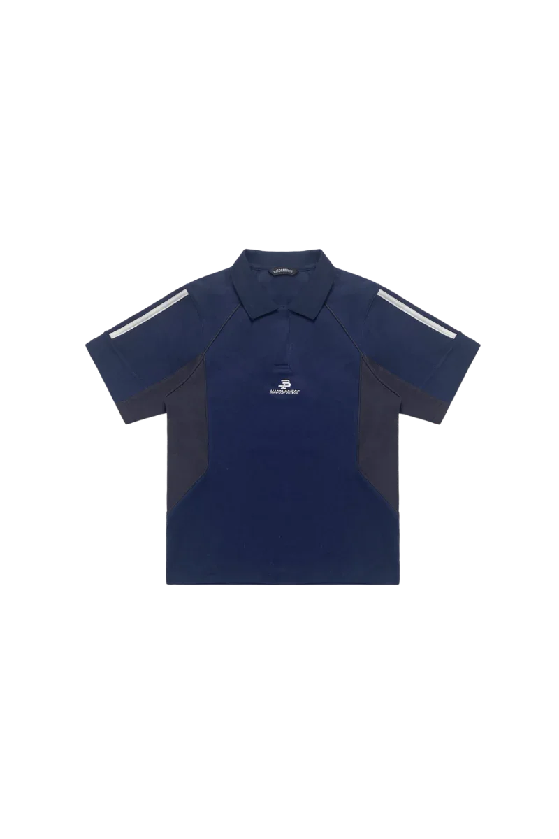 MasonPrince Knitted Sports Polo Tee