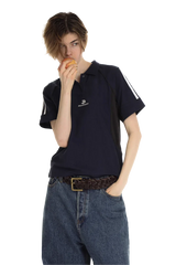 MasonPrince Knitted Sports Polo Tee