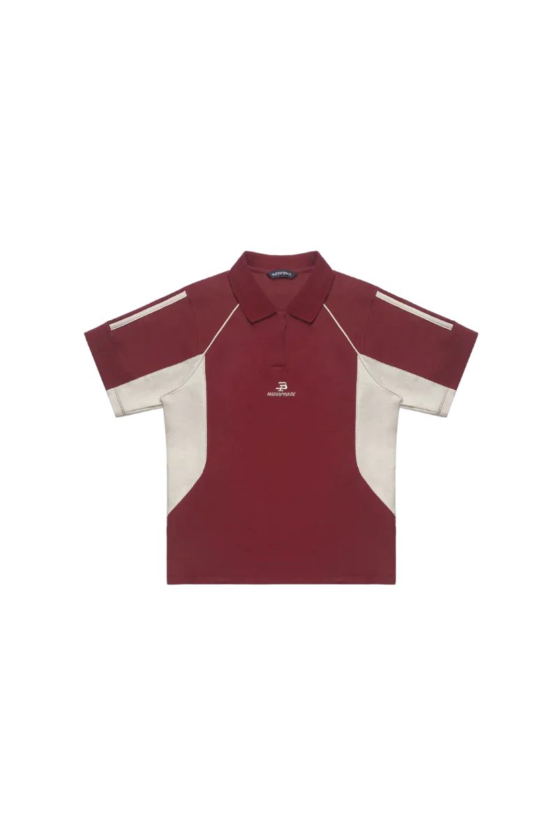 MasonPrince Knitted Sports Polo Tee