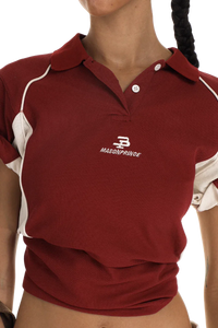 MasonPrince Knitted Sports Polo Tee