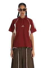 MasonPrince Knitted Sports Polo Tee