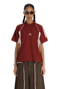 MasonPrince Knitted Sports Polo Tee
