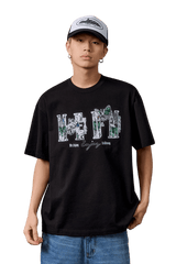 MEDM SS25 Lace Patch Butterfly Tee