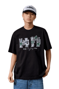 MEDM SS25 Lace Patch Butterfly Tee