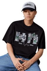 MEDM SS25 Lace Patch Butterfly Tee