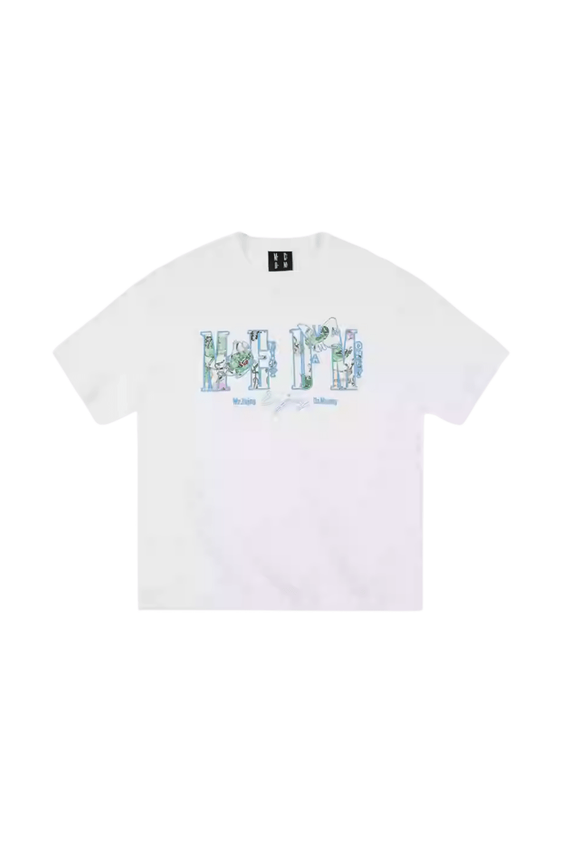 MEDM SS25 Lace Patch Butterfly Tee