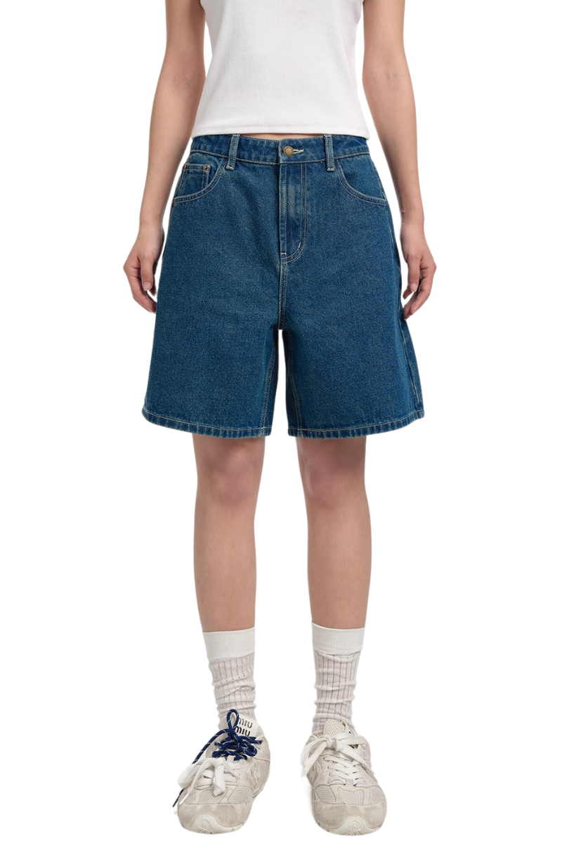 Dangerous People Ladies Retro Denim Shorts