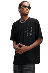 MEDM SS25 Leopard Embroidery Basic Tee