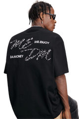 MEDM SS25 Leopard Embroidery Basic Tee
