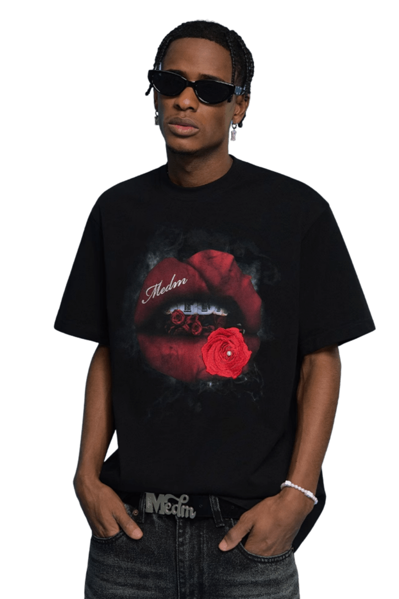 MEDM SS25 Lips Rose Tee