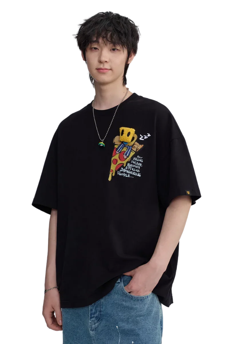 Dangerous People Little D Pizza Tee