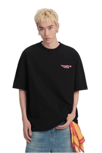 Dangerous People Little Devil Flamed Tee - ShaLaoBan