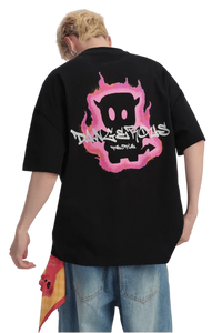 Dangerous People Little Devil Flamed Tee - ShaLaoBan