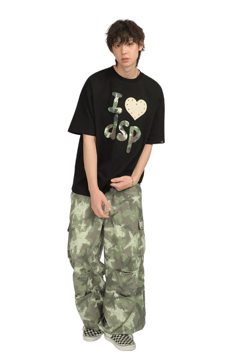 Dangerous People Love DSP Stud Tee - ShaLaoBan
