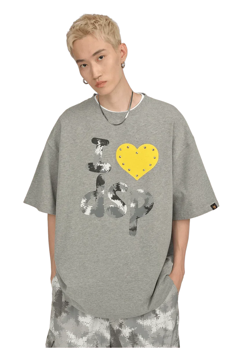 Dangerous People Love DSP Stud Tee - ShaLaoBan