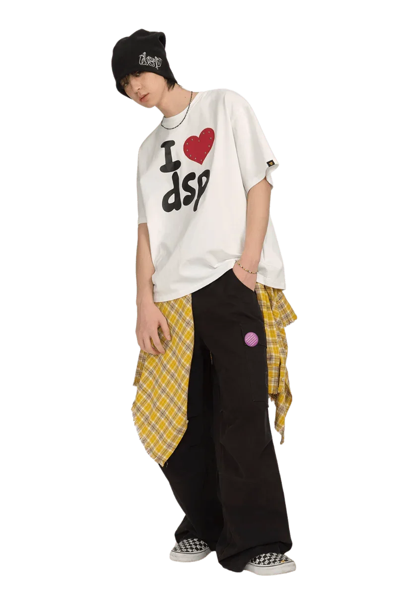 Dangerous People Love DSP Stud Tee - ShaLaoBan