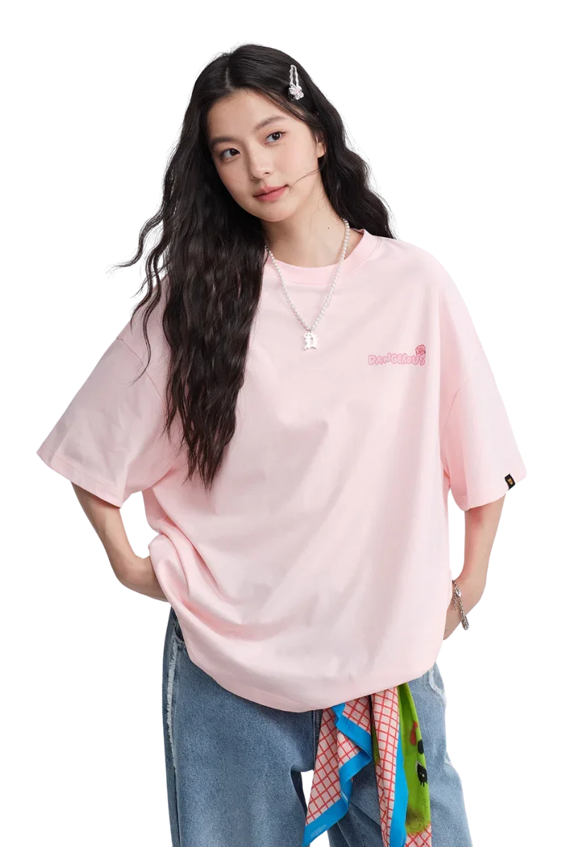 Dangerous People Love Letter Little D Tee