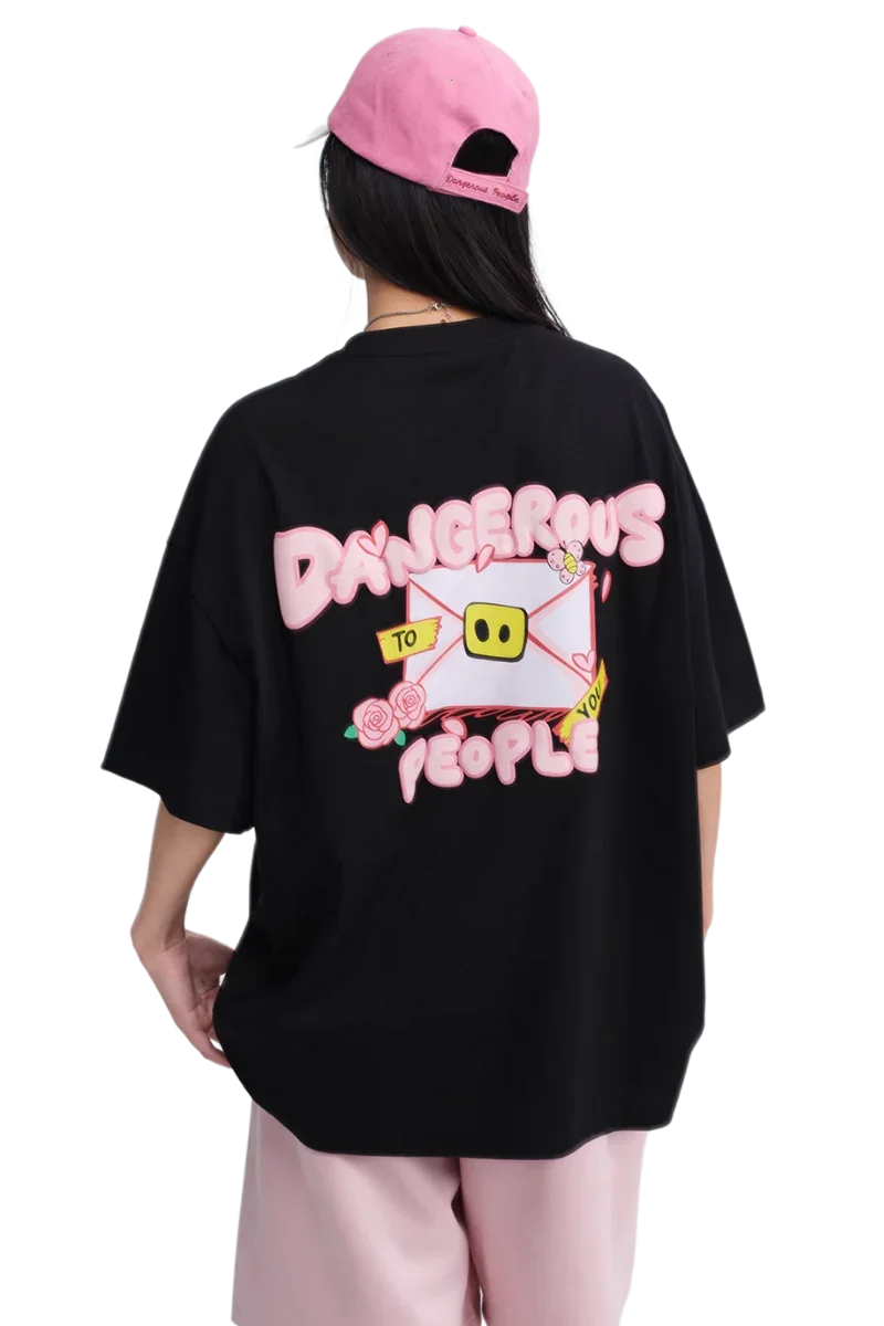 Dangerous People Love Letter Little D Tee