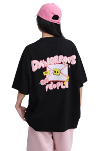 Dangerous People Love Letter Little D Tee