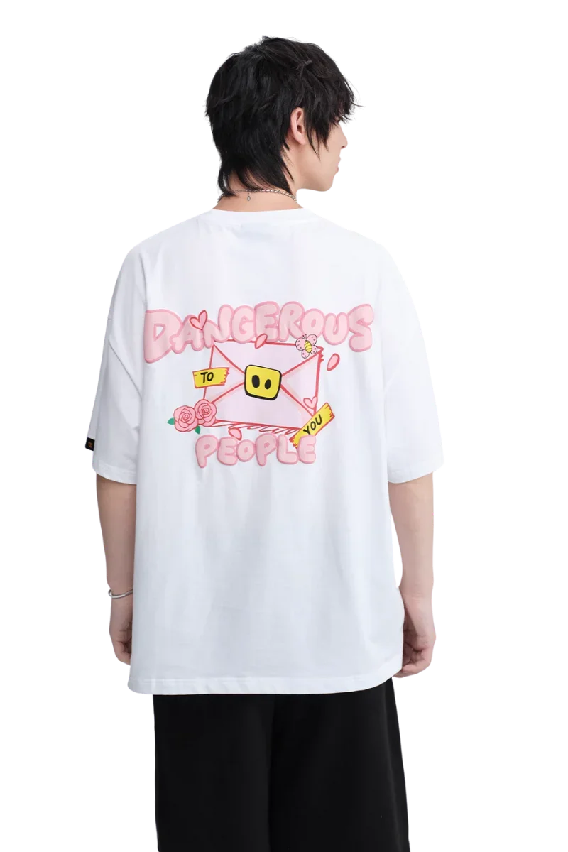 Dangerous People Love Letter Little D Tee