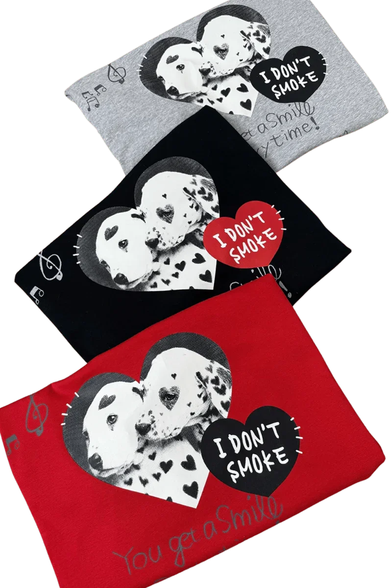 IDontSmoke Love Puppy Tee
(Sorona Material) - ShaLaoBan