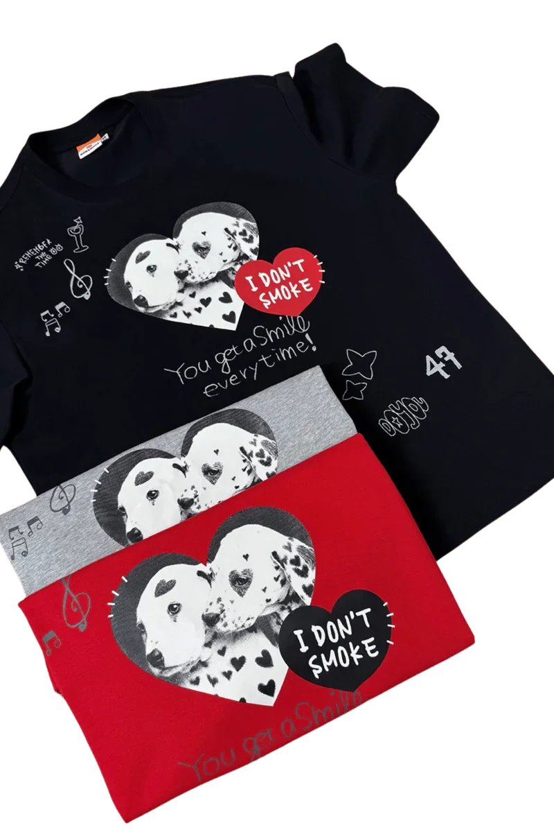 IDontSmoke Love Puppy Tee
(Sorona Material) - ShaLaoBan
