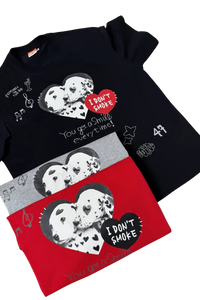 IDontSmoke Love Puppy Tee
(Sorona Material) - ShaLaoBan