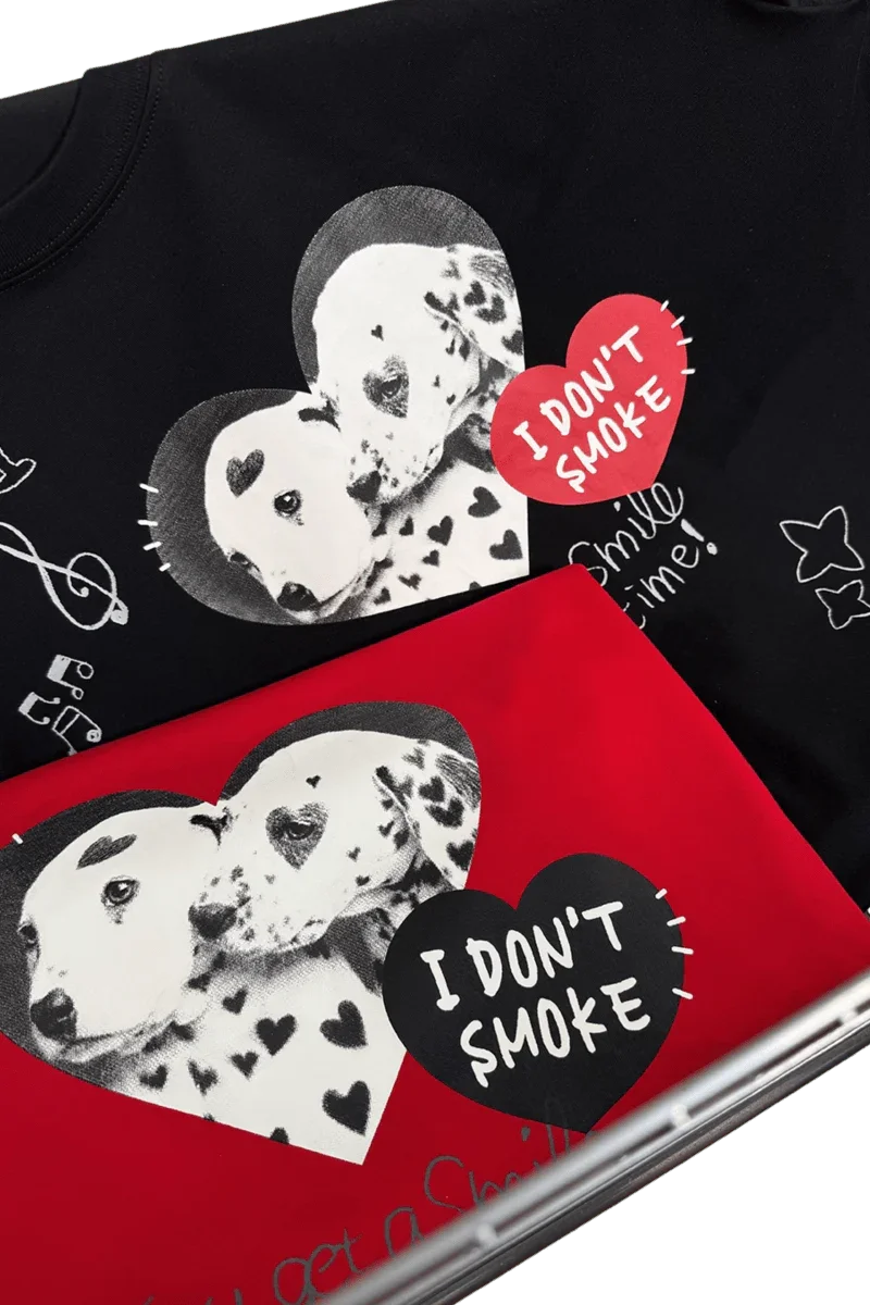 IDontSmoke Love Puppy Tee
(Sorona Material) - ShaLaoBan