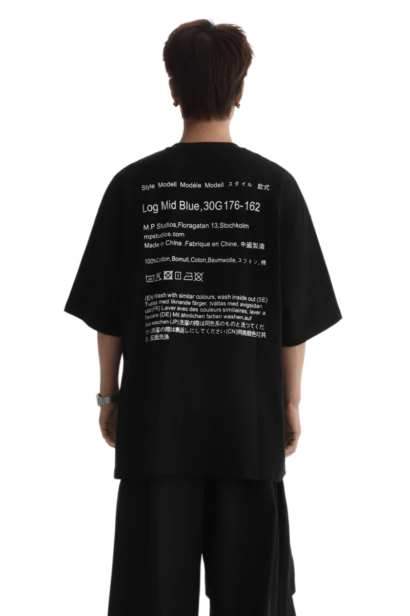 Masonprince Made In China Wash Tag Tee - ShaLaoBan