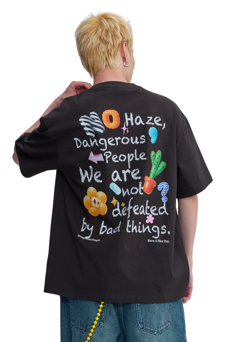 Dangerous People Magic Sticker Graffiti Tee