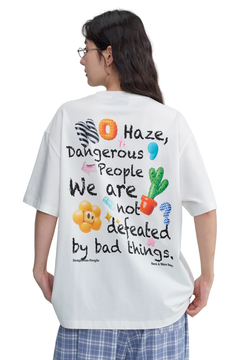 Dangerous People Magic Sticker Graffiti Tee