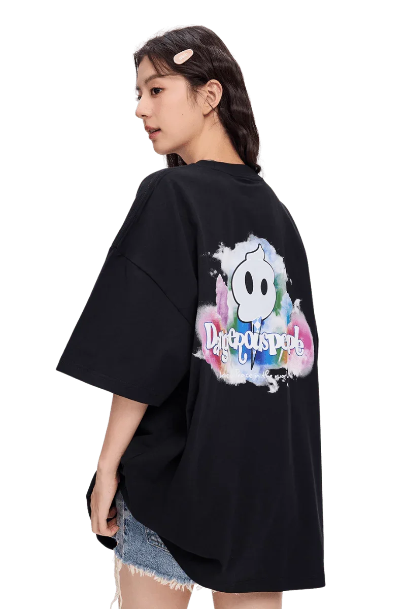 Dangerous People Marshmallow Tee - ShaLaoBan