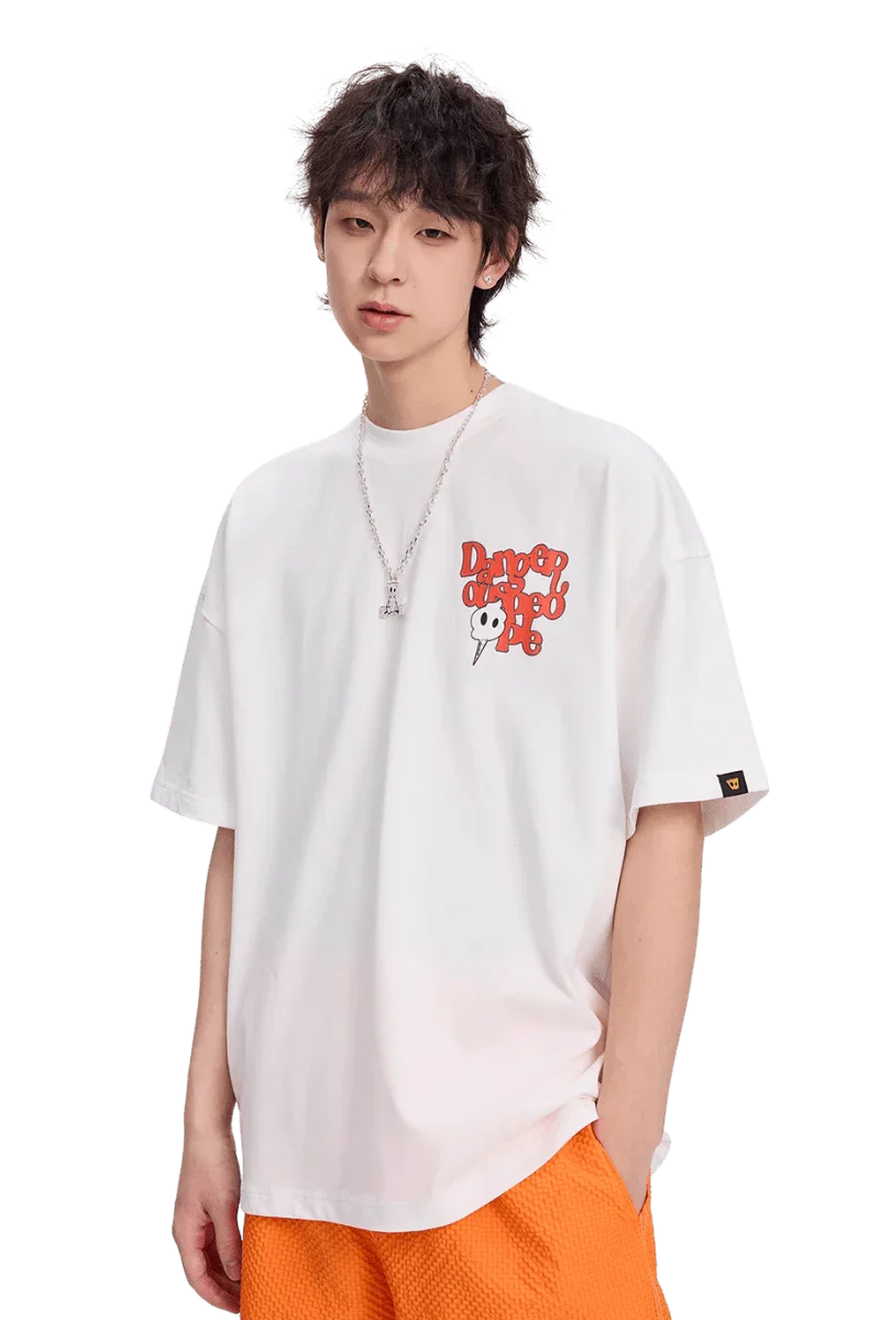 Dangerous People Marshmallow Tee - ShaLaoBan